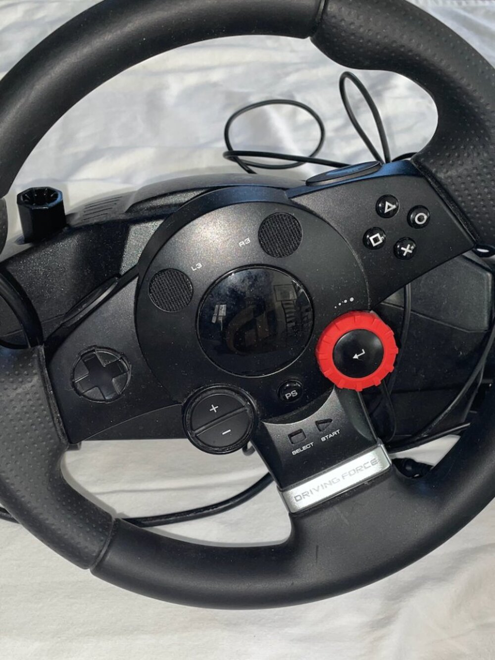 Logitech Driving Force GT E-X5C19 Steering Wheel with Pedals